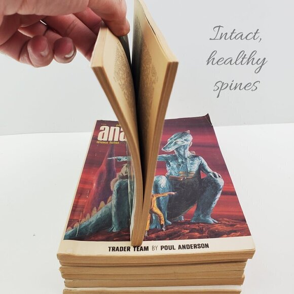 Analog Science Fiction Fact Magazines 1965, 7 Issues Jun-Dec Poul Anderson, More - Picture 3 of 11